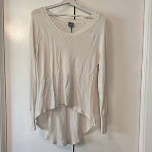 Bobi Thermal Off-White Long Sleeve Women's Top